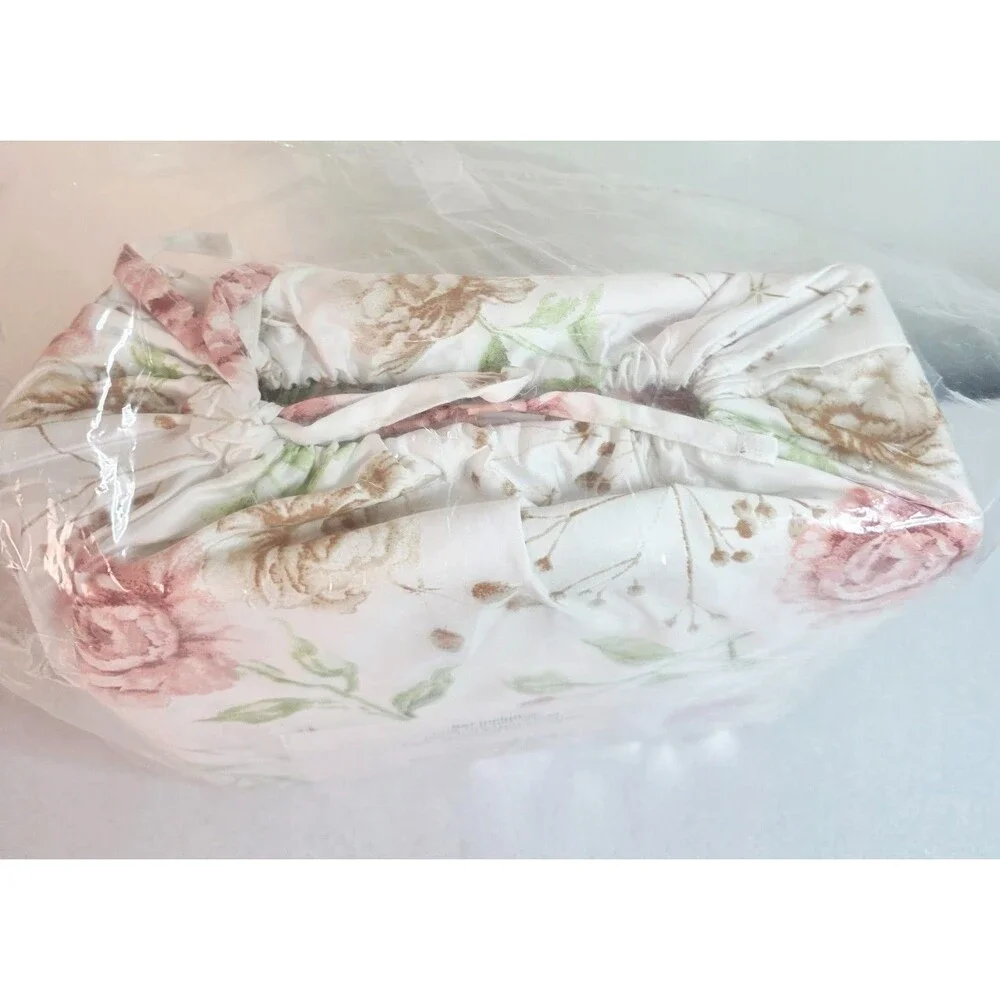 VTG CONCIERGE COLLECTION Full Bamboo CoolXtra Floral Rose 6-Pc Full Sheet Set